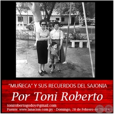 MUECA Y SUS RECUERDOS DEL SAJONIA - Por Toni Roberto - Domingo, 28 de Febrero de 2021